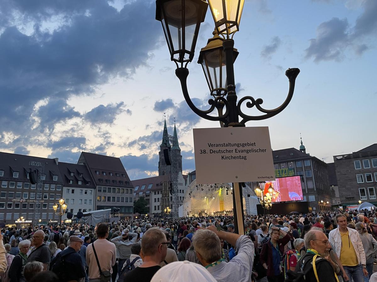 Impressionen vom Kirchen in Nürnberg 2023